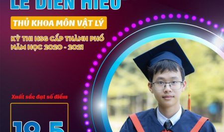 GẶP GỠ NAM SINH THỦ KHOA MÔN VẬT LÝ TRONG KỲ THI HỌC SINH GIỎI CẤP THÀNH PHỐ