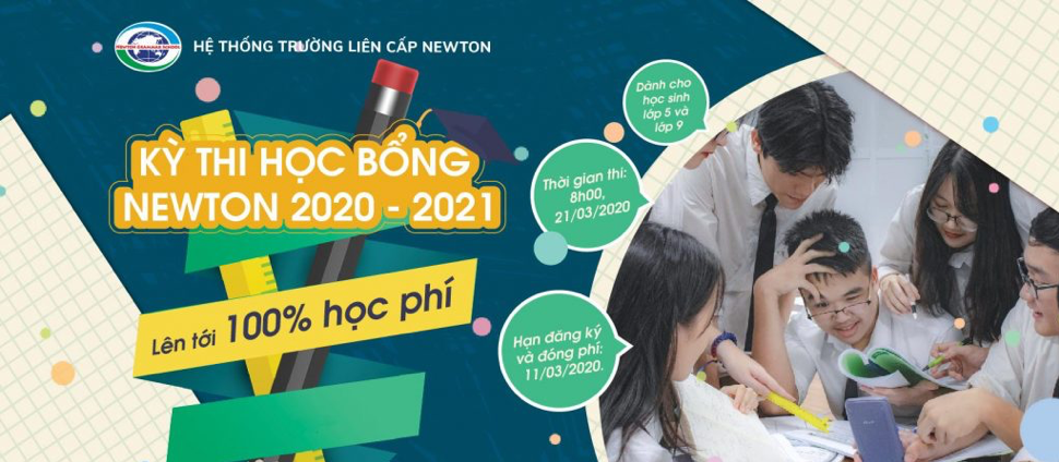 [THÔNG BÁO] Kỳ Thi Học Bổng Newton 2020-2021