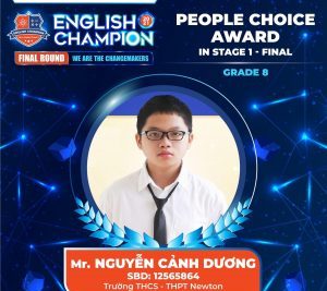 HÉ LỘ BẢNG THÀNH TÍCH ẤN TƯỢNG CỦA NAM SINH VỪA GIÀNH GIẢI Á QUÂN ENGLISH CHAMPION 2021